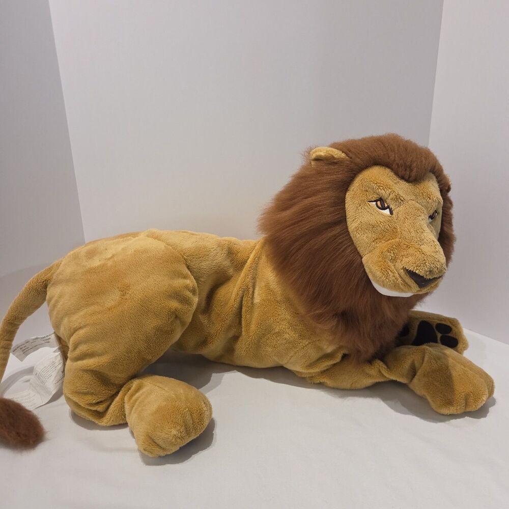 IKEA Djungelskog Large Lion Soft Toy 30" Plush Animal Stuffed Lion Jungle